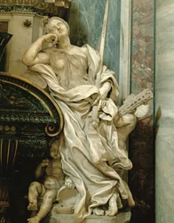 Charity from the monument to Urban VIII